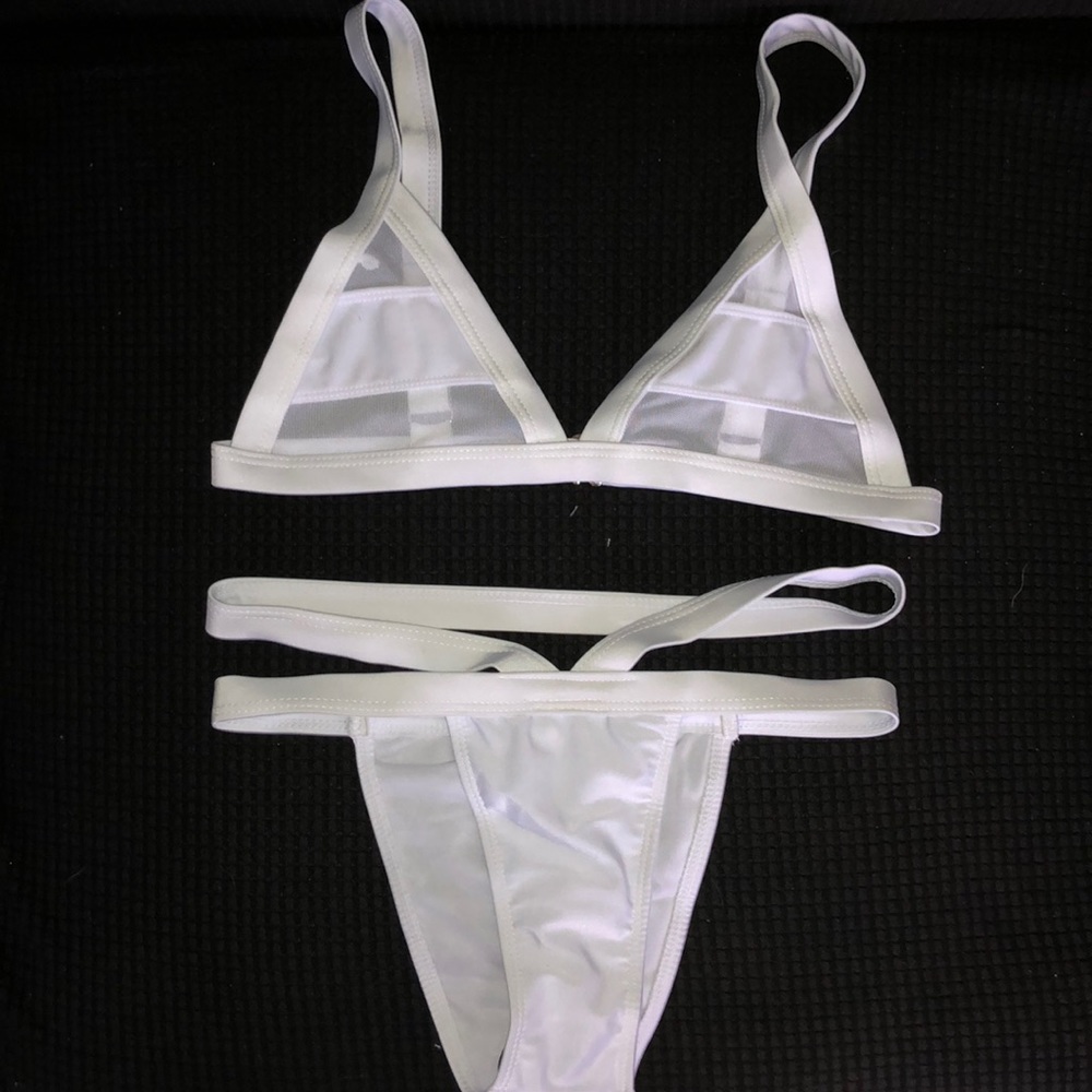 Brand new white bikini